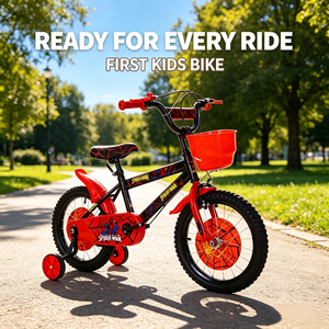 <span class=keywords><strong>Bicicleta</strong></span> Infantil Spider-Man de 12/<span class=keywords><strong>14</strong></span>/16 Pulgadas para Niños con Ruedas de Entrenamiento y Canasta, Juguete de Ciclismo para Niños al Aire Libre - Product Image 2