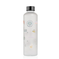 무광 유리 물병 25oz 32oz 2L 로고 각인 BPA 프리 캠핑 캠핑용 물병