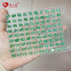 Pengiriman cepat raiba warna grosir batu permata longgar <span class=keywords><strong>Oval</strong></span> potongan berseri batu zirkon 4K rusak potongan es zirkonia sintetis - Product Image 6