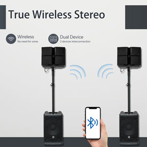 Système de sonorisation professionnel RQSONIC LAP412D3-4.6K, enceintes line array actives de 12 pouces, 1000 W RMS - Product Image 3