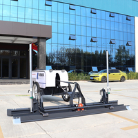 Machine à Niveler au Laser pour Béton, Mini Niveleuse Manuelle Haute Précision pour Espaces Restreints et Utilisation Flexible