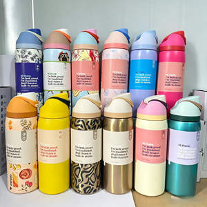 Botella <span class=keywords><strong>de</strong></span> Agua <span class=keywords><strong>de</strong></span> Acero Inoxidable con Logotipo Personalizado, Venta al Por Mayor, OEM, Vaso Térmico Aislado FreeSip, Proveedor <span class=keywords><strong>de</strong></span> Termos al Vacío con Color Personalizado - Product Image 1