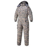 Combinaison d'hiver imperméable et épaisse pour homme, résistante au froid, vêtement de travail une pièce pour entrepôt frigorifique et chaîne du froid