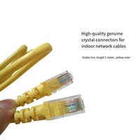 Mendukung kustomisasi kabel komunikasi jaringan Plug UTP Cat5e Cat6 Cat6a RJ45 kualitas tinggi