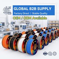 Filament PETG Professionnel 1,75 mm, Extrusion Lisse, Matériau d'Impression 3D, Bobine en Plastique Anti-Emmêlement, 4 Imprimantes FDM, Ingénierie OEM