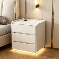 Table de chevet moderne pour chambre à coucher, petite table d'appoint en bois avec tiroir pour la maison, l'hôtel, l'appartement