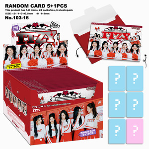 Tarjetas de Regalo Aleatorias de KPOP, 5+1, 24 Paquetes/Caja, Stray <span class=keywords><strong>Kids</strong></span>/Bantan <span class=keywords><strong>Boys</strong></span>/BP, Bolsa de Sobres, Tarjetas de Papel Recubierto LOMO - Product Image 4