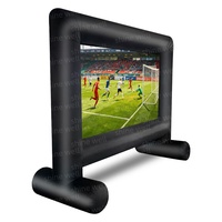 Écran de cinéma gonflable géant de qualité économique à prix compétitif pour projecteur, idéal pour la cour, en vente