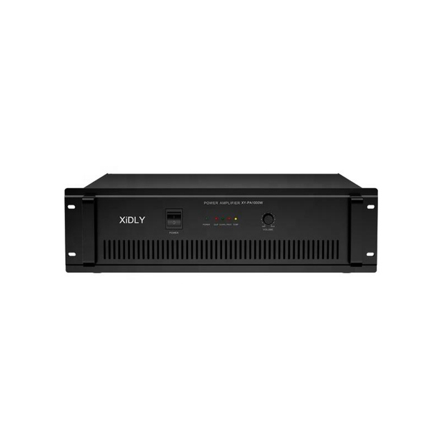 XIDLY 2000W High Power 100V PA Amplifier for Commercial Public Address Sound System Church School Stadium Mall
