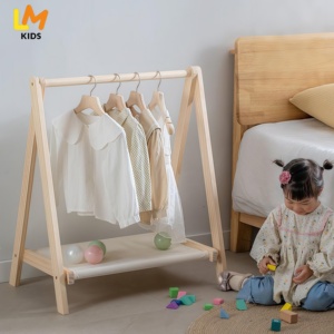 Armoire de rangement moderne pour enfants en bois, petite armoire pour enfants, organisateur de rangement pour la chambre des enfants - Product Image 1