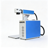 Machine de marquage laser à fibre industrielle fournie directement par l'usine, 10W 20W 30W 50W, machine de marquage laser de bureau pour bijoux en or