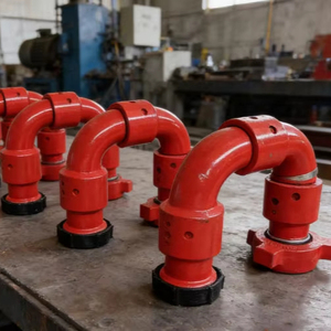 Composants d'équipement pétrolier de haute qualité - <span class=keywords><strong>Joint</strong></span> rotatif flexible haute pression pour coude actif de raccord pivotant de ligne de débit - Product Image 1