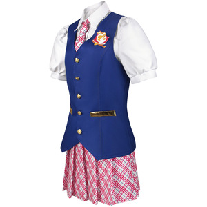Conjunto de Uniforme Escolar de la Academia Fala Princess para Niñas, Disfraz Infantil para Representaciones Escénicas, Delansie Tejido Sin Etiqueta - Product Image 3