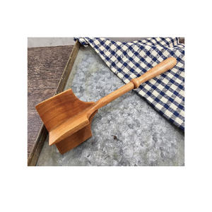 Écraseur à viande en bois naturel, hachoir à hamburgers, ustensile de <span class=keywords><strong>cuisine</strong></span> en bois - Product Image 5