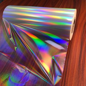 Nhà Máy Bopp A4 Hologram Laser Nhiệt ảnh cán phim PET <span class=keywords><strong>Holographic</strong></span> lớp phủ lạnh cán cuộn phim - Product Image 5