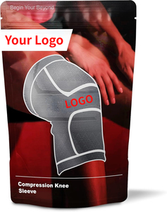 Ademend, antislip kniebrace van gebreid nylon met aangepaste logo, unisex, geschikt voor alle seizoenen, voor hardlopen, sportblessures en herstel. - Product Image 4