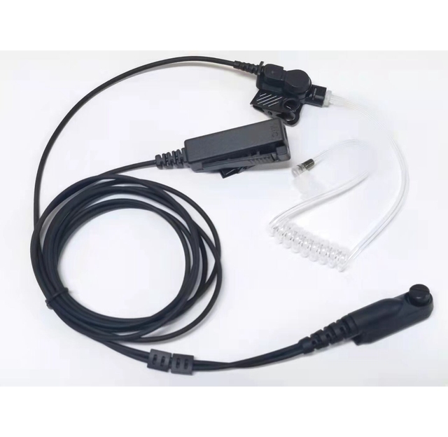 T03-00047-AAAA 2-Wire Surveillance Kit Earpiece Microphone Headset for TAIT TP9300 TP9400 TP9500 TP9600 TP8100 TP3 Radios