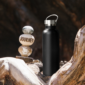 500ml Double Wall Vacuum Insulated Stainless Steel Water <b>Bottle</b> Metal Loop Lid 12H Hot 24H Cold Leakproof Outdoor Travel Thermos - Product Image 2