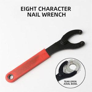 Llave para rueda dentada inferior de bicicleta, llave para eje de bicicleta de montaña de piñón fijo, anillo de bloqueo de volante, herramientas de reparación y extracción de bicicletas - Product Image 1