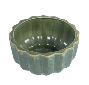 Vase portable en céramique écologique polie Agung Keramik 19 cm, usage quotidien, décoration intérieure - Design Japandi, couleur personnalisée - Product Image 1