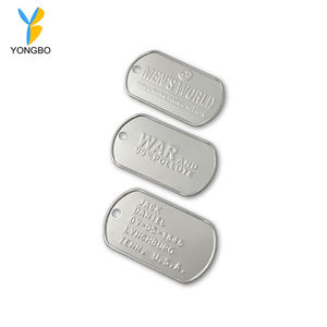 Etiquetas de metal para perros, placa de identificación de nombre para venta al por mayor, se puede personalizar - Product Image 5