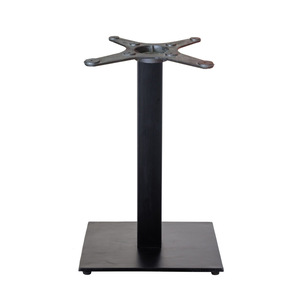 ارتفاع قابل للتعديل قطب واحد أسود اللون الركيزة الجدول قاعدة 75x7 5 سنتيمتر طاولة طعام حزب - Product Image 1