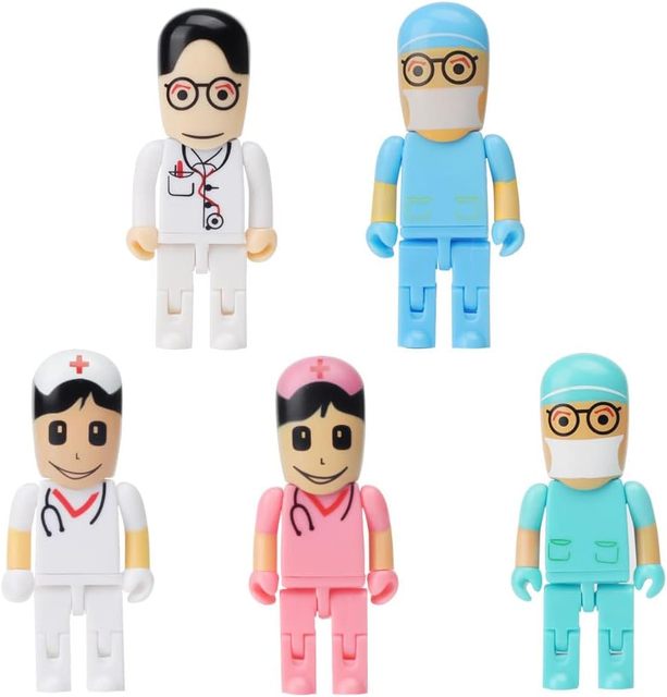 Gitra Medical USB Flash Drive Doctors Nurses Memory Stick Drive Pharmacy Pendrive for Hospital Pharmaceutical Company