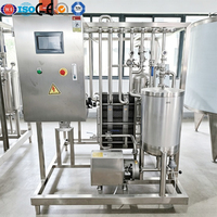 Pasteurisateur de lait automatique haute capacité de 500 litres par heure pour petite usine de transformation laitière