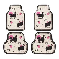 Tapis de sol de voiture en PVC antidérapant personnalisé tapis en caoutchouc lavable avec des motifs de puzzle mignons tailles conçues