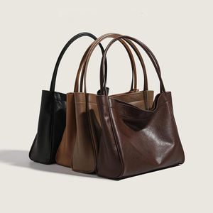 Bolso Tote Merlad Estilo Retro, Gran Capacidad, Bolso de Hombro para Viajar, Bolso Casual Suave de Alta Calidad para Mujer - Product Image 1