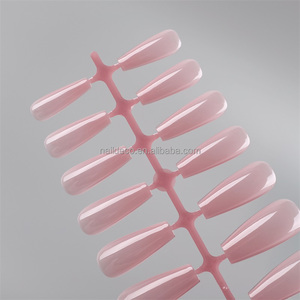 Moyen cercueil faux ongles artificiels couverture complète ongles <span class=keywords><strong>Capsule</strong></span> <span class=keywords><strong>Gel</strong></span> X couleur ongles conseils quotidien automne Look - Product Image 2