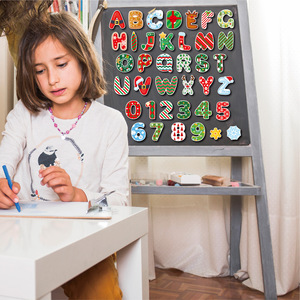 Tùy Chỉnh <span class=keywords><strong>2025</strong></span> Giáng Sinh Advent Lịch Giấy Tủ Lạnh Nam Châm Giáng Sinh Tự Làm Quà Tặng Trang Trí Không Thấm Nước Vinyl Số Dán - Product Image 6