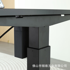 Cadre de bureau électrique réglable en hauteur, design minimaliste en fer, mobilier de bureau, ajustement automatique contrôlé par ordinateur - Product Image 4