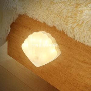 Mushroom Shape <b>Night</b> <b>Light</b> <b>Led</b> Warm White Sensor Control Battery Powered For Home Stairway Use - Product Image 1