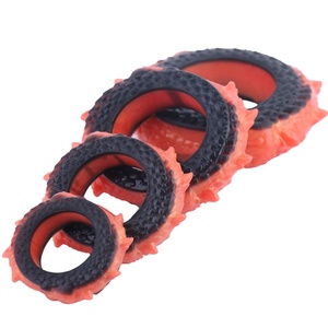 Juego de Anillos para Pene 4 en 1 YOCY, Anillo para Pene de Silicona Suave, Retrasa la Eyaculación, Potenciador del Pene, Anillo para Pene, Juguetes Sexuales para Parejas - Product Image 1