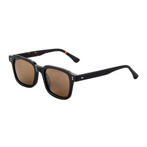 Gafas De Sol polarizadas De estilo Retro para hombre y mujer, lentes De Sol transparentes De acetato, De marca De diseñador, con UV400 - Product Image 4
