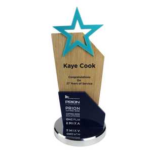 Factory Price Acrylic Awards Round Sharpe Sports-style Acrylic <b>Trophies</b> for Cooperation Gifts - Product Image 5