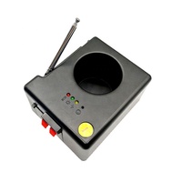Sistema de disparo de fuegos artificiales fríos con control remoto, máquina de efectos para bodas, fuente recargable de 4 disparos con receptor y control remoto de chispas