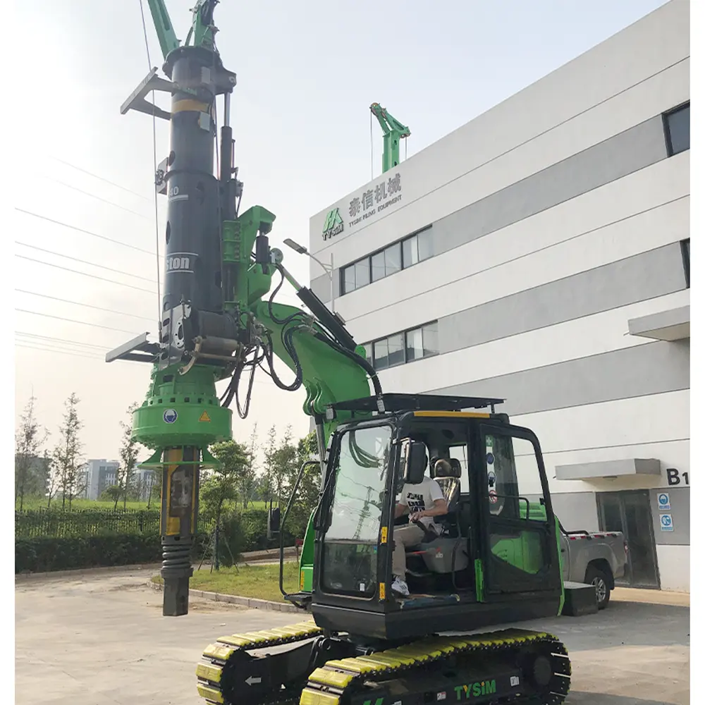 Mechanical Test Report Provided 1200mm Diameter Soil Testing Hydraulic Piling Drilling Rig