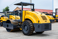 Rouleau compacteur hydraulique monobloc de 8 tonnes LTS306H pour travaux de construction