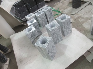 <span class=keywords><strong>Prix</strong></span> de gros Vases à fleurs rectangulaires en granit blanc chinois <span class=keywords><strong>pour</strong></span> tombes et monuments funéraires - Product Image 3