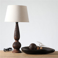 Lampe de chevet en résine faite à la main, décoration de maison et d'hôtel