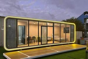 Cabane Apple préfabriquée, maison prête à l'emploi, villas, cabane moderne, mini-maison, maisons mobiles économiques - Product Image 2