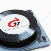 Mini album personnalisé de haute qualité, porte-clés CD d'idole imprimé, mini porte-clés musical en plastique acrylique avec pendentif NFC