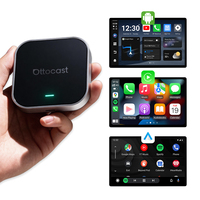 Ottocast Kablosuz Android Auto ve CarPlay Adaptörü, Bluetooth 5.0 ile Netflix ve YouTube Desteği, Tüm Araçlar için