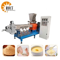 Ligne de production de farine nutritionnelle, machine extrudeuse à double vis pour céréales instantanées pour bébés