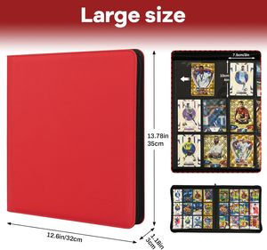 custom black trading <b>card</b> <b>binder</b> zip <b>binders</b> for <b>pokemoned</b> <b>cards</b> - Product Image 3