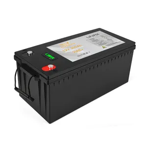 The New Listing Selling Factory Direct Sales Car Starter Battery Lithium Batteries Lifepo4 Solar Battery 12V 200AH 4000 Times