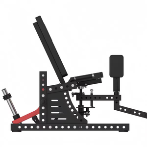 Machine à abducteurs et adducteurs de hanche à charge de plaques, équipement de musculation commercial pour les fessiers et les cuisses - Product Image 3