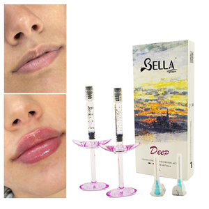 Gel injectable Bella 2 ml pour lifter, repulper et définir les joues et le <span class=keywords><strong>menton</strong></span> avec <span class=keywords><strong>acide</strong></span> <span class=keywords><strong>hyaluronique</strong></span>, directement de l'usine - Product Image 2